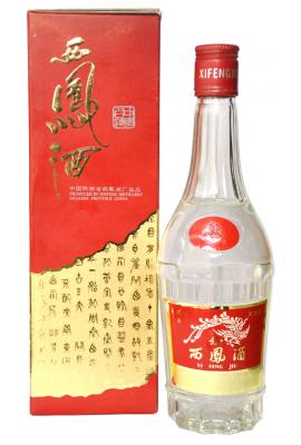 2005年 西凤酒（红纸方盒） 45度 500ml