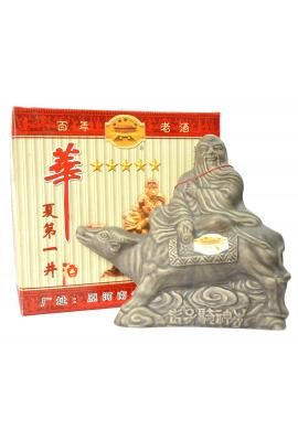 2002年 华夏第一井酒 宋河牛（老子骑牛） 50度 收藏酒 500ml