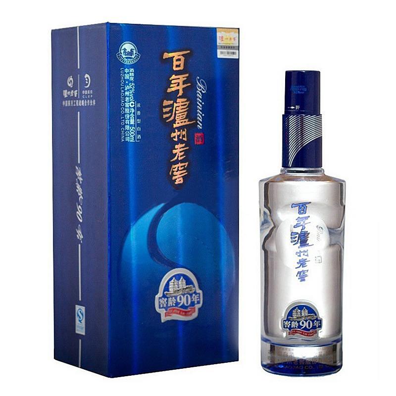 好酒网 百年泸州老窖 90年窖龄 52度500ml浓香型白酒