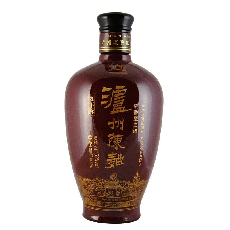 好酒网 泸州陈曲 九年陈酿 52度500ml