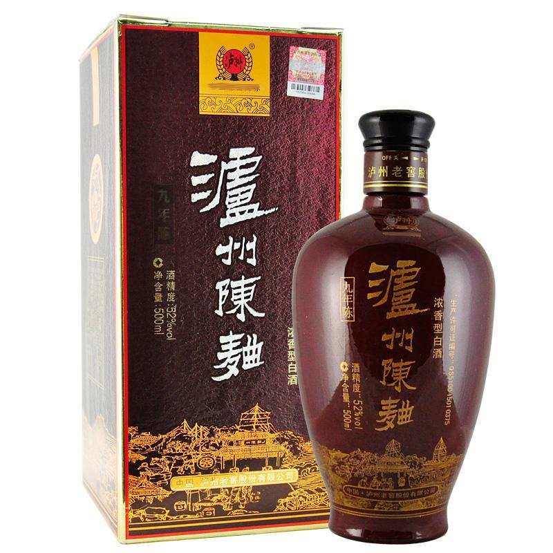 好酒网 泸州陈曲 九年陈酿 52度500ml