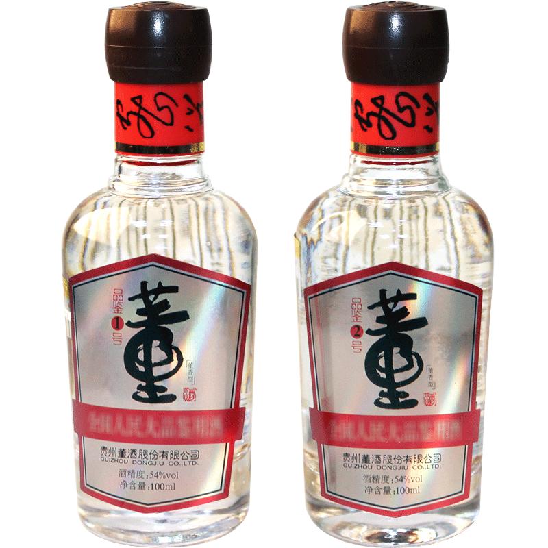 董酒品鉴套装54度1号100ml...